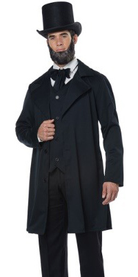 Adult Abraham Lincoln Fancy Costume
