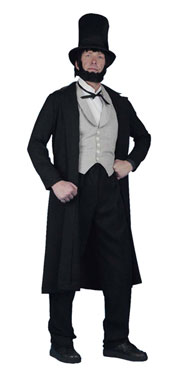 Deluxe Adult Abraham Lincoln Clothing Costume